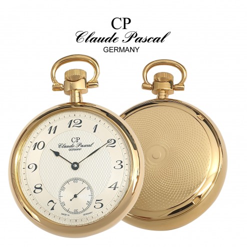 Taschenuhr Lepine, Edelstahl-IPG, PTS-Handaufzug