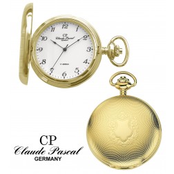 Taschenuhr Savonette, Goldauflage, ZLN-Handaufzug