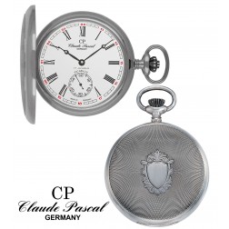 Taschenuhr Silber 925/- antik, Savonette, Unitas 6498 Handaufzug